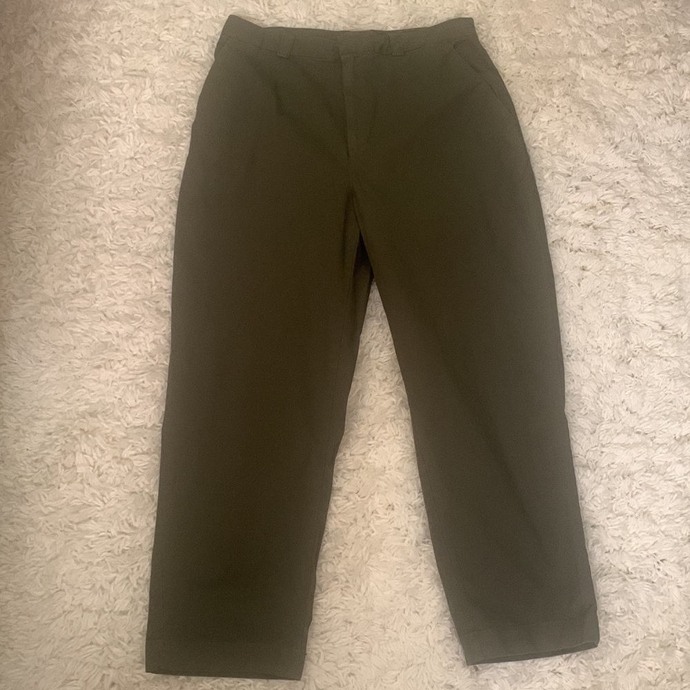 GAP Straight Up Army Green Pants